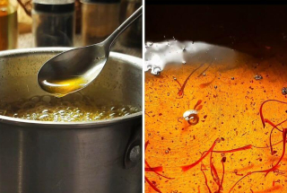 طرز تهیه شربت زعفرانی + خواص و ترکیبات آن
